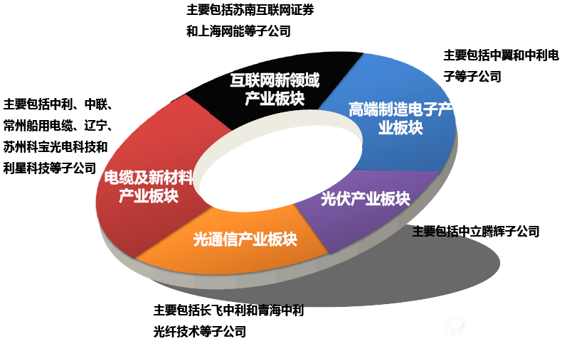 未来公司将打造的五大业务板块